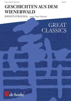 Musiknoten Geschichten aus dem Wienerwald, Johann Strauss Sohn/Tohru Takahashi