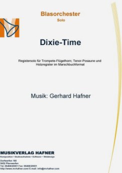 Musiknoten Dixie-Time, Gerhard Hafner