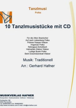 Musiknoten 10 Tanzlmusistücke mit CD, Traditionell /Gerhard Hafner