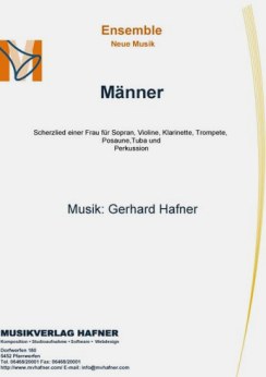 Musiknoten Männer, Gerhard Hafner
