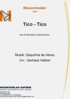 Musiknoten Tico - Tico, Zequinha de Abreu /Gerhard Hafner