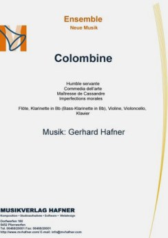 Musiknoten Colombine, Gerhard Hafner