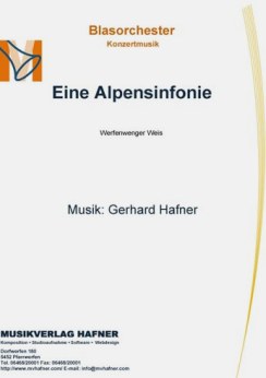 Musiknoten Eine Alpensinfonie, Gerhard Hafner