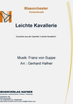 Musiknoten Leichte Kavallerie, Franz von Suppé /Gerhard Hafner
