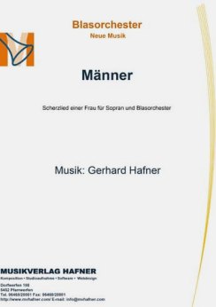 Musiknoten Männer, Gerhard Hafner