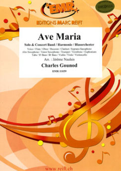 Musiknoten Ave Maria, Charles Gounod/Naulais