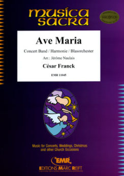 Musiknoten Ave Maria, César Franck/Naulais