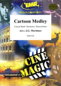 Musiknoten Cartoon Medley, John Glenesk Mortimer