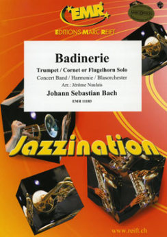 Musiknoten Badinerie, Johann Sebastian Bach/Naulais