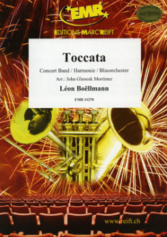 Musiknoten Toccata, Léon Boellmann/Mortimer
