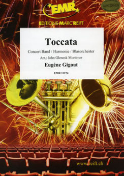 Musiknoten Toccata, Eugène Gigout/Mortimer