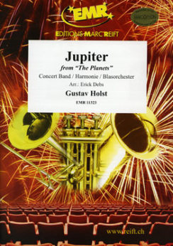 Musiknoten Jupiter, Gustav Holst/Debs