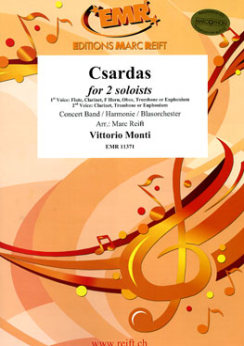 Musiknoten Csardas, Vittorio Monti/Reift