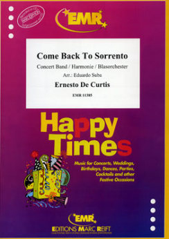 Musiknoten Come Back To Sorrento, Ernesto De Curtis/Suba