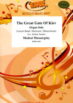 Musiknoten The Great Gate Of Kiev, Modest Mussorgsky/Naulais