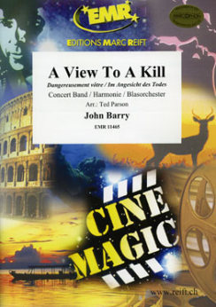 Musiknoten A View To A Kill, John Barry/Parson