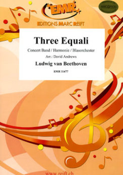 Musiknoten Three Equali, Ludwig Van Beethoven/Andrews
