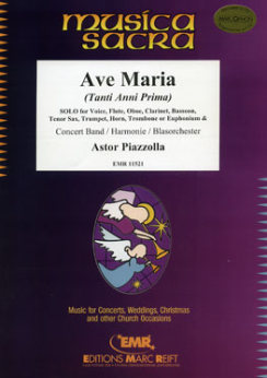 Musiknoten Ave Maria, Astor Piazzolla/Mortimer