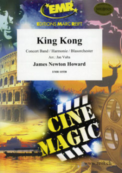Musiknoten King Kong, James Newton Howard/Valta