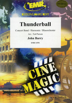 Musiknoten Thunderball, John Barry/Parson