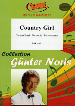 Musiknoten Country Girl, Günter Noris
