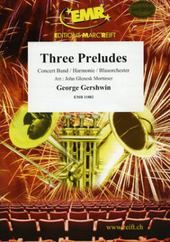 Musiknoten Three Preludes, George Gershwin/Mortimer