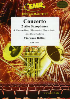 Musiknoten Concerto, Vincenzo Bellini/Andrews