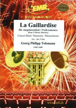 Musiknoten La Gaillardise, Georg Philipp Telemann/Valta