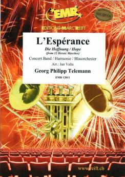 Musiknoten L'Espérance, Georg Philipp Telemann/Valta