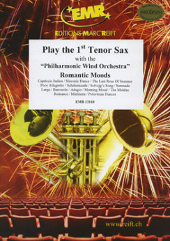 Musiknoten Play The 1st Tenor Saxophone - Romantic Moods (ohne CD), Various