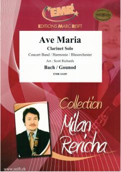 Musiknoten Ave Maria, Bach, Gounod/Richards