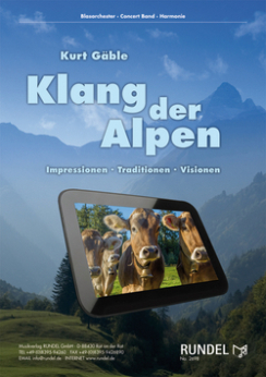 Musiknoten Klang der Alpen, Kurt Gäble
