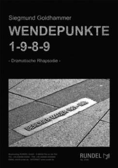 Musiknoten Wendepunkte 1-9-8-9, Siegmund Goldhammer