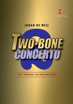Musiknoten Two-Bone Concerto, Johan de Meij