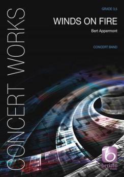 Musiknoten Winds on Fire, Bert Appermont