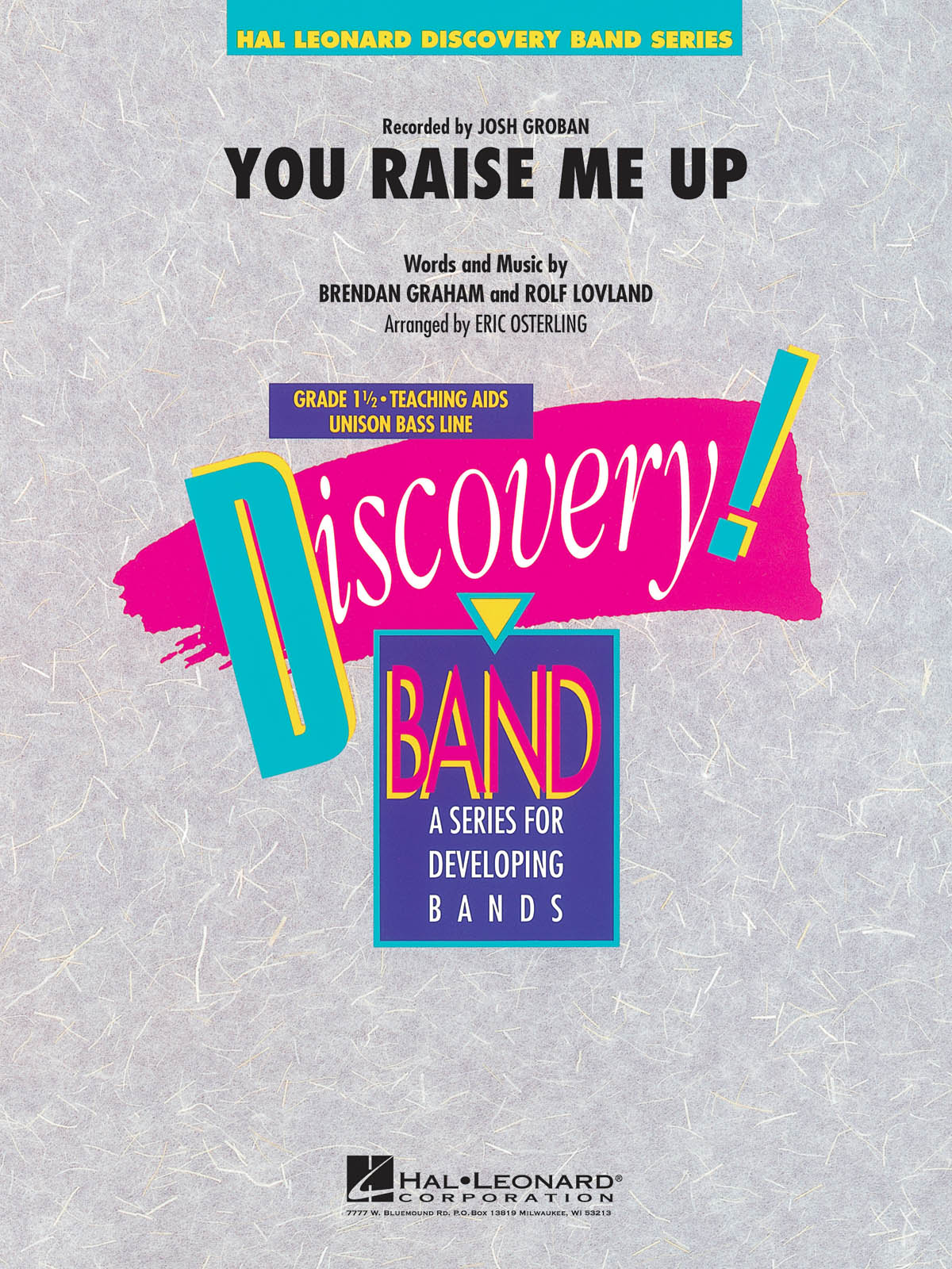 Musiknoten You Raise Me Up, Brendan Graham-Rolf Lovland/Eric Osterling