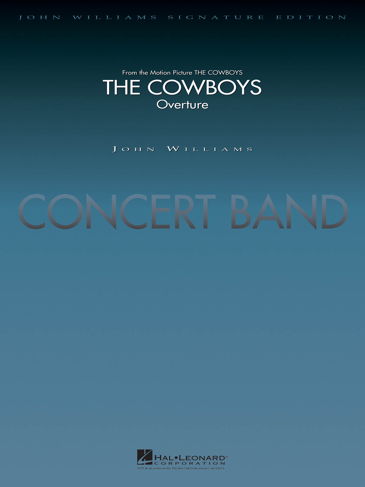 Musiknoten The Cowboys, John Williams/Jay Bocook