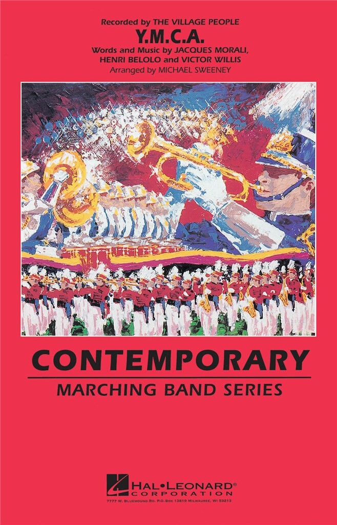 Musiknoten Y.M.C.A., Michael Sweeney - Marching Band