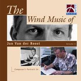 Musiknoten The Wind Music of Jan Van der Roost Vol. 5 - CD