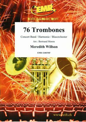 Musiknoten 76 Trombones, Meredith Willson/Moren
