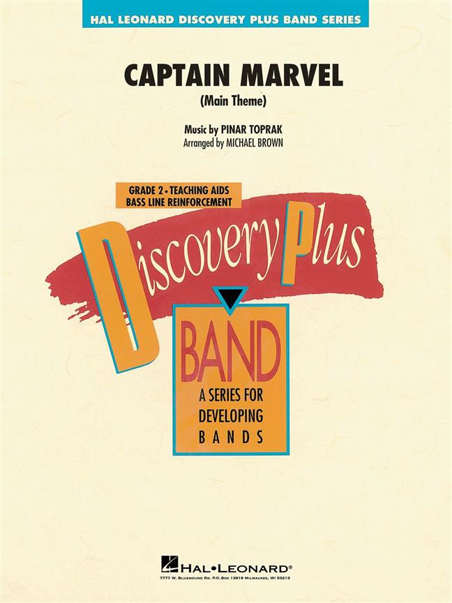 Musiknoten Captain Marvel, Pinar Toprak/ Michael Brown