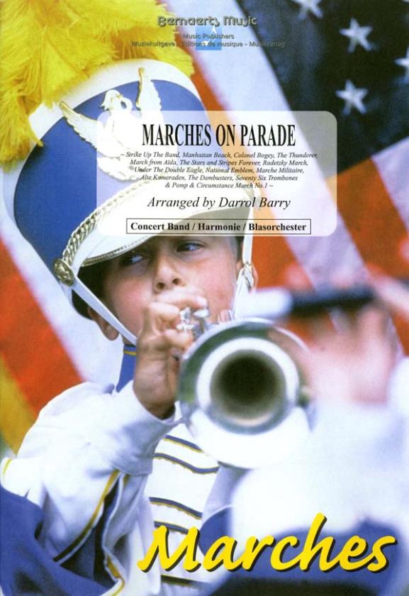 Musiknoten Marches On Parade, Darrol Barry/ Frank Bernaerts