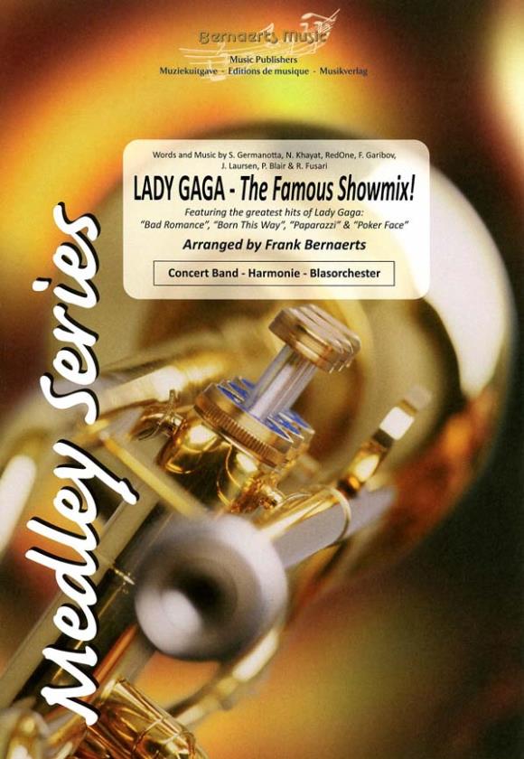 Musiknoten Lady Gaga - The Famous Showmix!, Frank Bernaerts