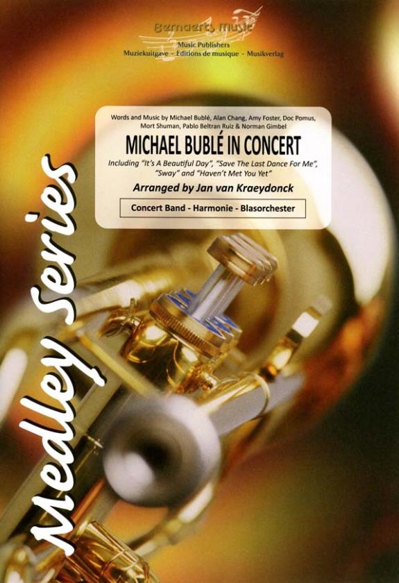 Musiknoten Michael Bublé In Concert, Jan van Kraeydonck