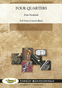 Musiknoten Four Quarters, Fritz Neuböck