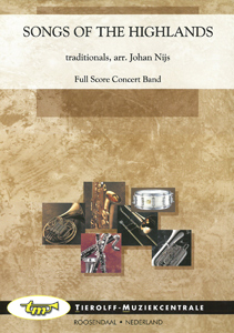 Musiknoten Songs Of The Highlands, traditionals/Johan Nijs