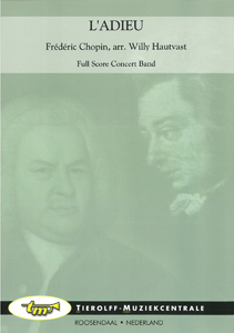 Musiknoten L'Adieu, Frederic Chopin/Willy Hautvast