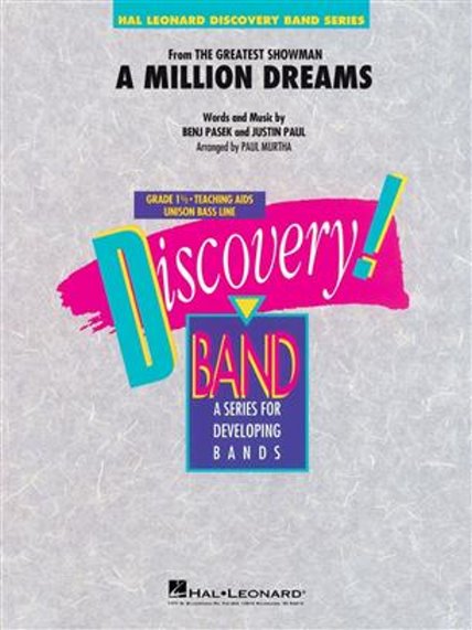 Musiknoten A Million Dreams, Benj Pasek and Justin Paul/Paul Murtha