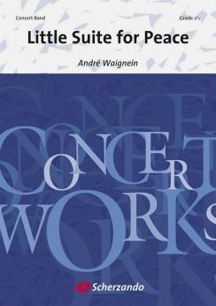 Musiknoten Little Suite for Peace, André Waignein