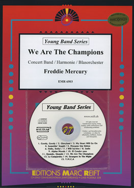 Musiknoten We Are the Champions, Freddie Mercury/Mortimer - mit CD (YB)